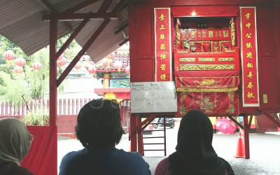 Pementasan Wayang Potehi di Malang