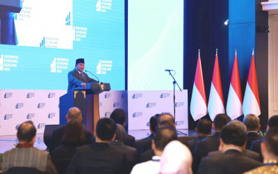 Mantap! Pidato Prabowo di Indonesia Economic Outlook 2026, Spill Soal Restrukturisasi Kredit