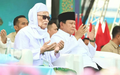 Nggak Kasih Kendor!  Warga NU Nitip Pesan ke Prabowo:  Minta Terus Perhatikan Ulama dan Guru Ngaji di Daerah!