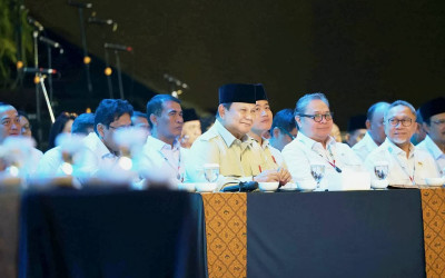 Konkret Gagas Gerakan Indonesia ASRI, Prabowo: Tertibkan Baliho-Spanduk di Daerah!