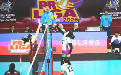 Hasil Proliga 2026: Megawati Cs Hajar Electric PLN 3-0