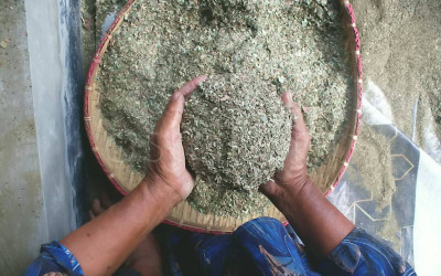 Tradisi Membuat Ie Bu Peudah di Aceh Besar