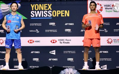 Putri KW dan Alwi Farhan Runner-up Swiss Open 2026