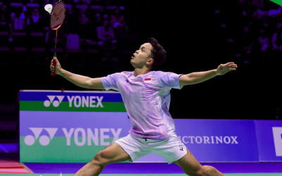 Swiss Open 2026: Anthony Ginting Amankan Tiket Semifinal