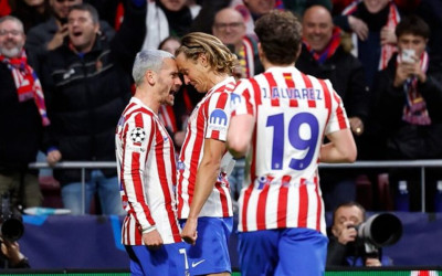 Hasil Liga Champions: Atletico Madrid Hancurkan Tottenham 5-2
