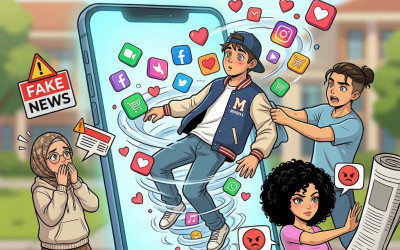 Komik Pa'Broo : Bahaya Medsos Bagi Anak