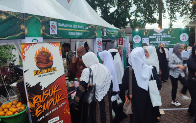 Ramadhan Fest Wanita Tani HKTI: Pengajian, Hadroh, hingga Bazar UMKM Diserbu Warga