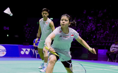 Jafar/Felisha Melaju Mulus ke Babak Kedua Swiss Open 2026