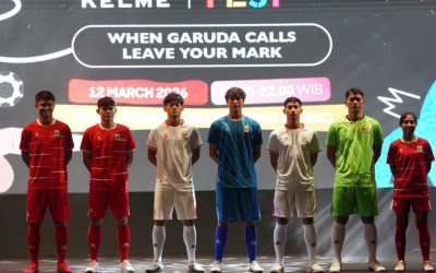 Jersey Baru Timnas Indonesia Resmi Dirilis