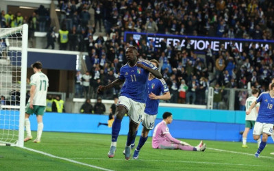 Italia Tundukkan Irlandia Utara 2-0, Jaga Asa ke Piala Dunia 2026