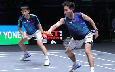 All England 2026: Raymond/Joaquin Terhenti di Semifinal