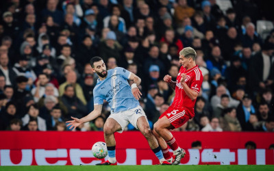 Manchester City Dipaksa Imbang Nottingham Forest 2-2