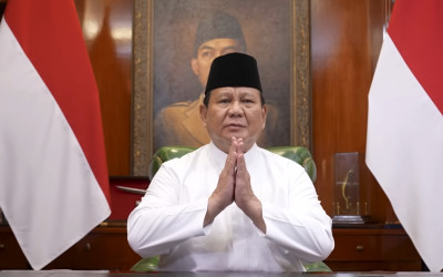 Ucapkan Selamat Idul Fitri 1447 H, Presiden Prabowo Tekankan Persatuan Bangsa di Tengah Tantangan