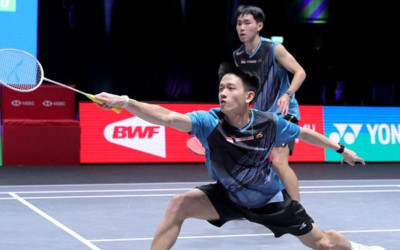 Raymond/Joaquin Hajar Liang/Wang, Tembus Semifinal All England 2026