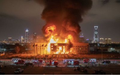 Langit Riyadh Membara! Kedubes AS Jadi Sasaran Drone Iran, Begini Kondisinya Sekarang!