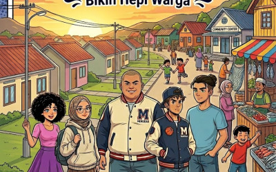 Komik Pa'Broo : Kampung Nelayan Sejahtera, Bikin Hepi Warga