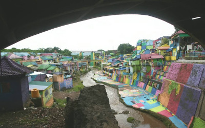 Kampung Warna Warni di Malang