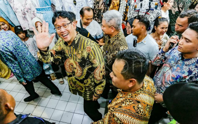 Menkeu Purbaya Kunjungi Pasar Beringharjo