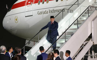 Presiden Prabowo Tiba di Tokyo
