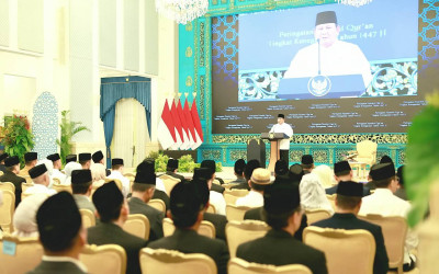 Peringatan Nuzulul Quran, Presiden Prabowo Tegaskan Komitmen Cegah Korupsi-Jaga Perdamaian