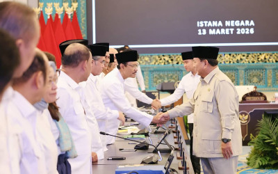 Presiden Prabowo Berikan Pesan Jelang Idul Fitri 1447 H, Tekankan Pelayanan Terbaik Pemerintah Bagi Masyarakat