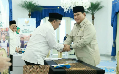 Presiden Prabowo dan Jajarannya Membayar Zakat, Baznas: Teladan Pemimpin Dorong Kepercayaan Publik