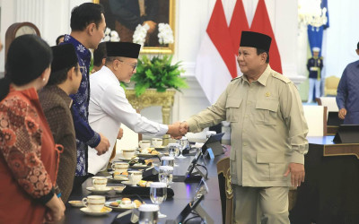 Presiden Prabowo bersama Ketum Partai Nasional Sikapi Geopolitik Global