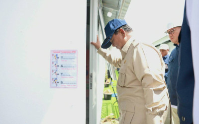 Hari Pertama Lebaran Presiden Prabowo Membersamai Penyintas Bencana Banjir di Sumatera