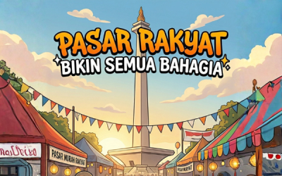 Komik Pa'Broo : Pasar Murah Rakyat Bikin Semua Bahagia