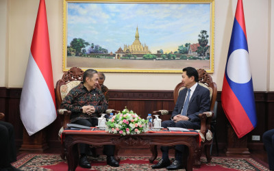 ASEAN Update: Wamenlu RI di Laos Bahas JCBC & Peringati 70 Tahun Hubungan Bilateral Kedua Negara