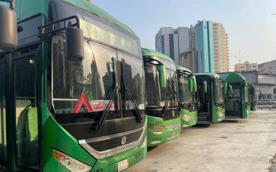24 Jam Nonstop! 452 Bus Shalawat Siap Antar Jemput Jamaah Indonesia ke Masjidil Haram