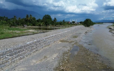 Pascabanjir di Kabupaten Aceh Tenggara, Tebing Sungai Diperkuat dan Kini Lebih Aman