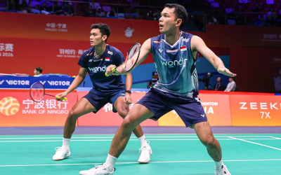 Menuju Babak Perempat Final BAC2026: Fajar/Fikri Melaju, Sabar/Reza Terhenti