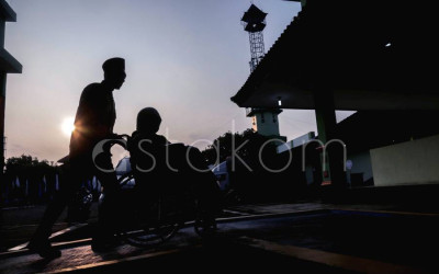 Jemaah Calon Haji Kloter Pertama Embarkasi Solo