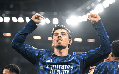 Gol Menit Akhir Kai Havertz! Arsenal Curi Kemenangan di Markas Sporting