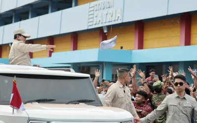 Presiden Prabowo Tinjau TPST di Banyumas