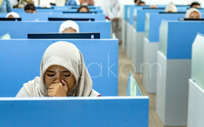 Pelaksanaan UTBK di UGM Yogyakarta