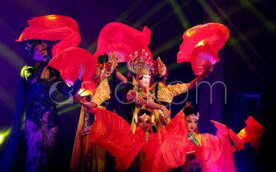 Pementasan Wayang Topeng Panji Chandrasmara