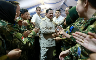 Presiden Prabowo Beri Pengarahan Pimpinan DPRD