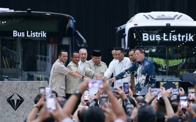 Manufaktur Lokal Support Transisi Energi, Presiden Prabowo Resmikan Pabrik EV VKTR