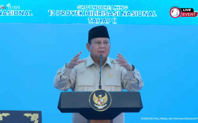 Tahap II: Presiden Prabowo Resmi Groundbreaking 13 Proyek Hilirisasi Rp116 Triliun Oleh BUMN-Himbara