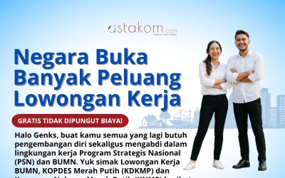 INFOGRAFIS: Negara Buka Banyak Peluang Kerja 2026