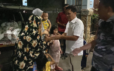 Legislator Gerindra Serap Aspirasi Warga, Salurkan Bantuan Kursi Roda dan Sampaikan Salam Prabowo