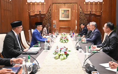 Menlu Sugiono Pererat Kolaborasi RI-Laos: Dari Pupuk hingga Keamanan