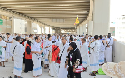 Jemaah Haji Indonesia Lengkap di Mina, Kemenhaj Pastikan Layanan Lancar