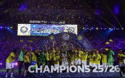 Ronaldo Pecah Telur! Al Nassr Juara Liga Arab Saudi usai Libas Damac 4-1