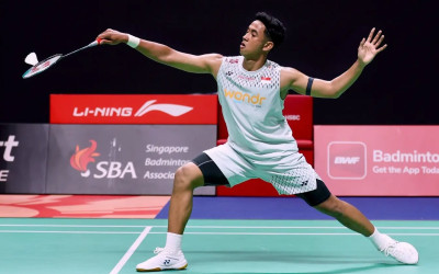 Singapore Open 2026: Tumbangkan Unggulan Pertama, Alwi Farhan Lanjut ke Perempat Final