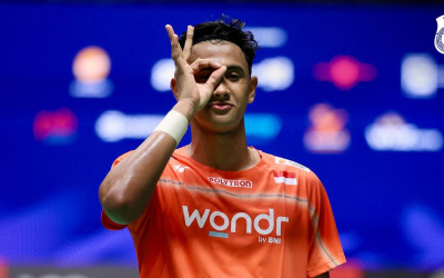Hancurkan Kodai Naraoka, Alwi Farhan Tembus Semifinal Singapore Open 2026