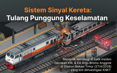 INFOGRAFIS: Sistem Sinyal Kunci Keselamatan Lintasan Kereta