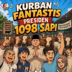 Komik Genzi : Kurban Fantastis Presiden